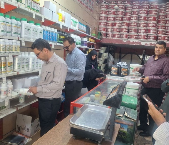 تشدید نظارت‌ها بر بازار نهاده‌های کشاورزی، دومین مانور بازرسی از فروشگاه‌های سموم در رودبارجنوب